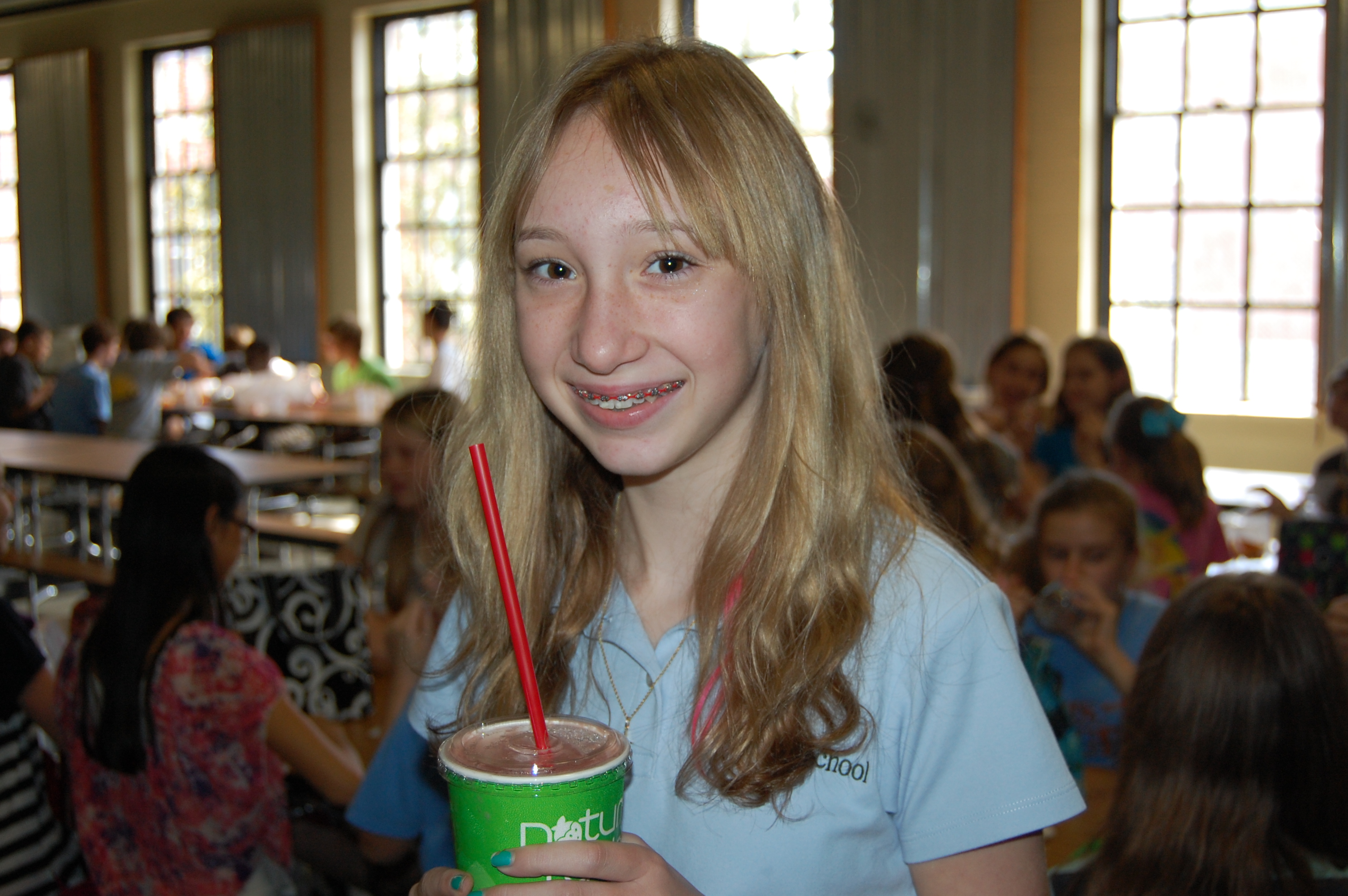 Our 7th grade students raised the healthy eating standard last week